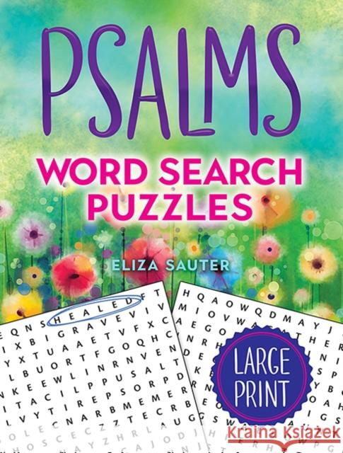 Psalms Word Search Puzzles (Large Print) Eliza Sauter 9780486853994 Dover Publications - książka