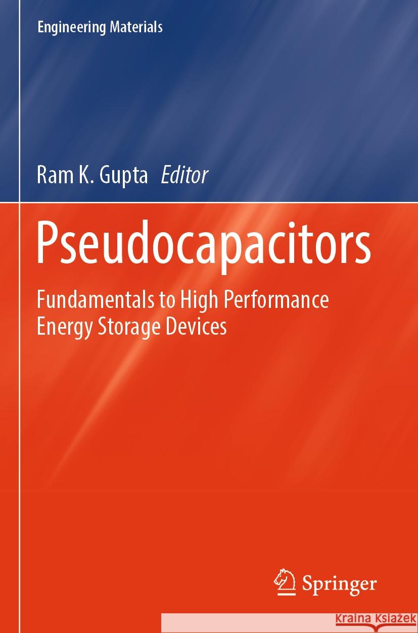 Pseudocapacitors  9783031454325 Springer Nature Switzerland - książka