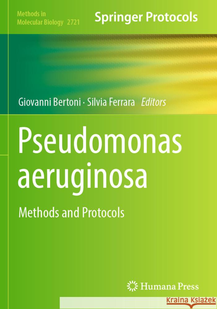 Pseudomonas aeruginosa  9781071634752 Humana - książka