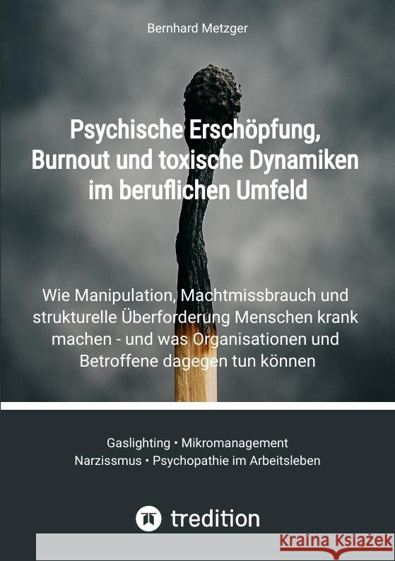 Psychische Erschöpfung, Burnout und toxische Dynamiken im beruflichen Umfeld Metzger, Bernhard 9783384733665 SMART WORKS - Strategisches Wissen für Bau. F - książka