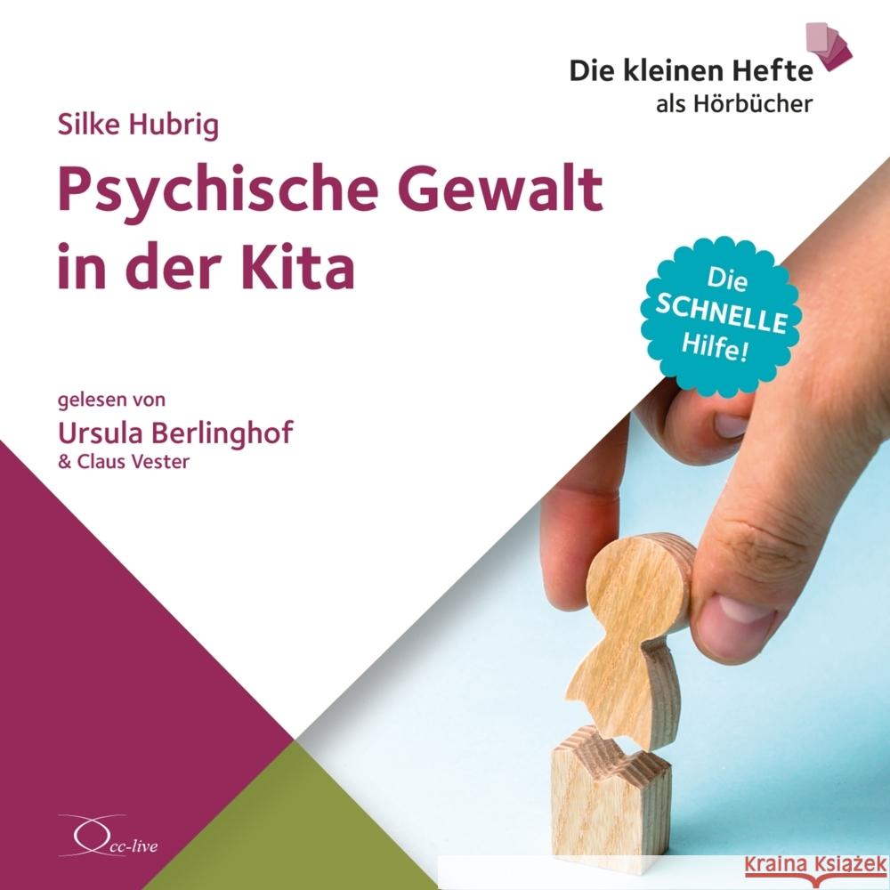 Psychische Gewalt in der Kita, 1 Audio-CD Hubrig, Silke 9783956163869 cc-live - książka