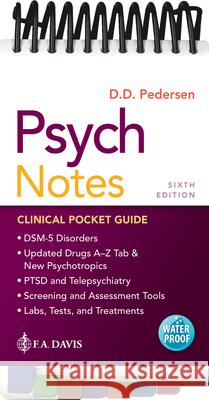 Psychnotes: Clinical Pocket Guide  9781719645454 F. A. Davis Company - książka