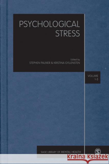 Psychological Stress Stephen Palmer 9781473908000 Sage Publications Ltd - książka