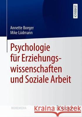 Psychologie Für Erziehungswissenschaften Und Soziale Arbeit Boeger, Annette 9783662620168 Springer - książka