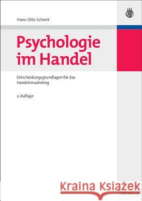 Psychologie im Handel Hans-Otto Schenk 9783486583793 Walter de Gruyter - książka