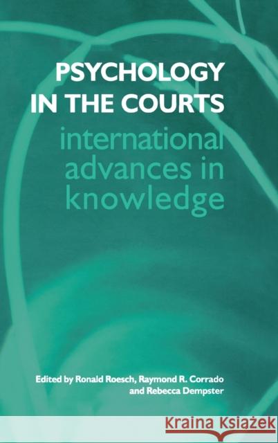 Psychology in the Courts Ronald Roesch 9780415268929 Routledge - książka