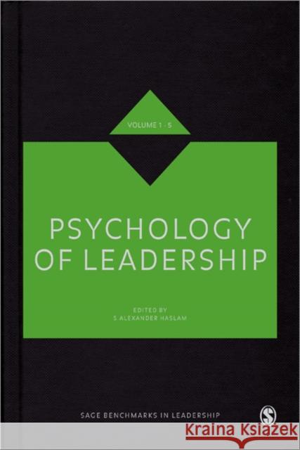 Psychology of Leadership 5 Volume Set Haslam, S. Alexander 9781446295052 Sage Publications (CA) - książka