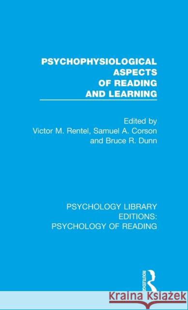 Psychophysiological Aspects of Reading and Learning  9781138102880 Taylor and Francis - książka