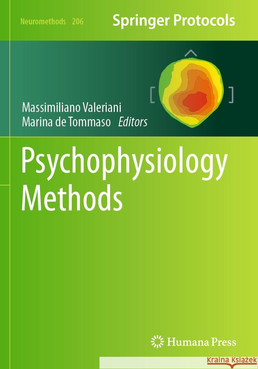 Psychophysiology Methods  9781071635476 Springer US - książka