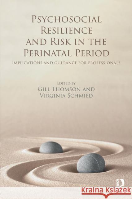 Psychosocial Resilience and Risk in the Perinatal Period: Implications and Guidance for Professionals Gill Thomson Virginia Schmied 9781138101586 Routledge - książka