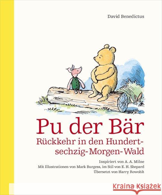 Pu der Bär. Rückkehr in den Hundertsechzig-Morgen-Wald Benedictus, David 9783855356485 Atrium Verlag - książka