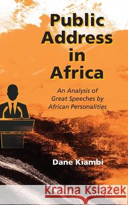 Public Address in Africa Kiambi, Dane 9781433198335 Peter Lang - książka
