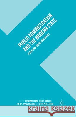 Public Administration and the Modern State: Assessing Trends and Impact Bohne, E. 9781349493821 Palgrave Macmillan - książka