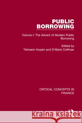 Public Borrowing D'Maris Coffman   9781138905535 Taylor and Francis - książka