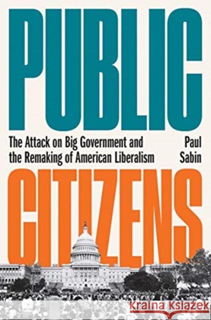 Public Citizens: The Attack on Big Government and the Remaking of American Liberalism Paul Sabin 9780393634044 W. W. Norton & Company - książka