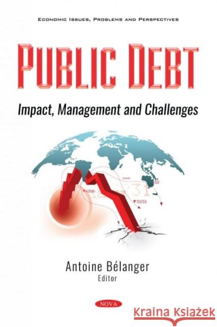 Public Debt: Impact, Management and Challenges Antoine Belanger   9781536193268 Nova Science Publishers Inc - książka