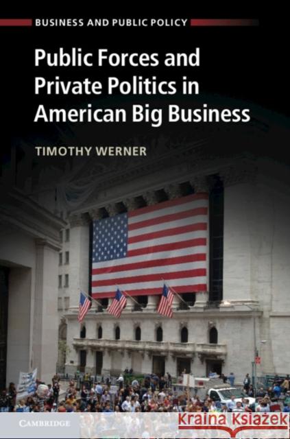 Public Forces and Private Politics in American Big Business Timothy Werner 9781107606777 Cambridge University Press - książka