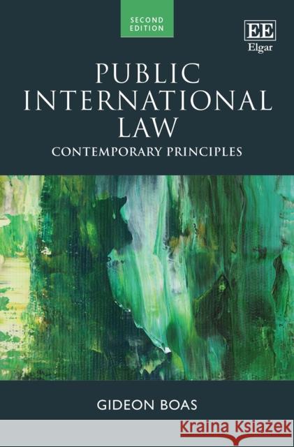 Public International Law Gideon Boas 9781803925967 Edward Elgar Publishing Ltd - książka