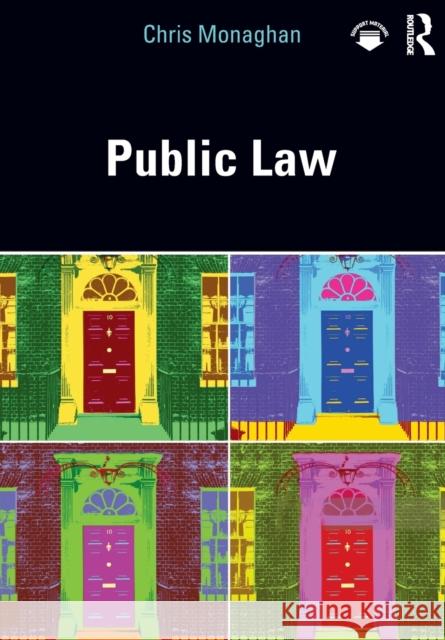 Public Law Chris Monaghan 9780367260774 Taylor & Francis Ltd - książka