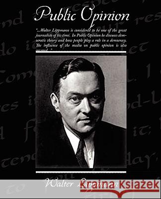 Public Opinion Walter Lippmann 9781605979205 Book Jungle - książka