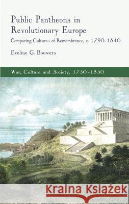 Public Pantheons in Revolutionary Europe: Comparing Cultures of Remembrance, C. 1790-1840 Bouwers, E. 9780230294714 War, Culture and Society, 175-185 - książka