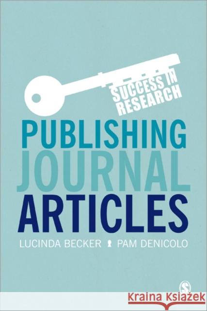 Publishing Journal Articles Lucinda Becker 9781446200636  - książka