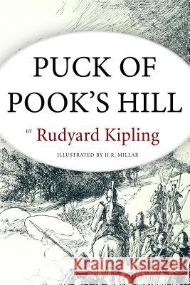 Puck of Pook's Hill: Illustrated Rudyard Kipling H. R. Millar 9781539673835 Createspace Independent Publishing Platform - książka