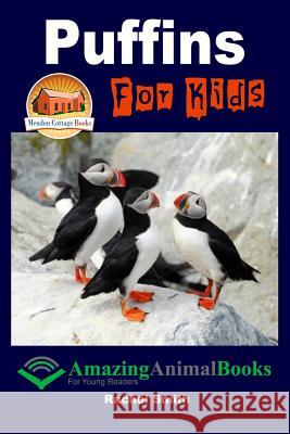 Puffins For Kids Davidson, John 9781516852543 Createspace - książka