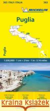 Puglia - Michelin Local Map 363: Map Michelin 9782067262973 Michelin Editions des Voyages