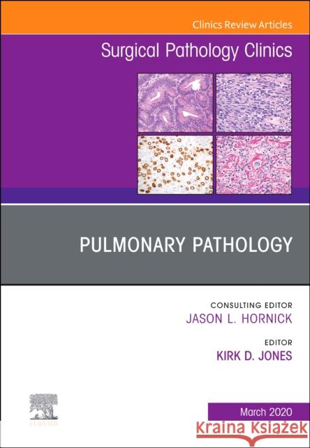 Pulmonary Pathology, an Issue of Surgical Pathology Clinics Kirk Jones 9780323711388 Elsevier - książka