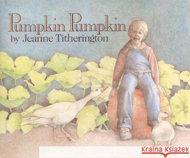 Pumpkin Pumpkin Jeanne Titherington 9780688099305 Greenwillow Books - książka