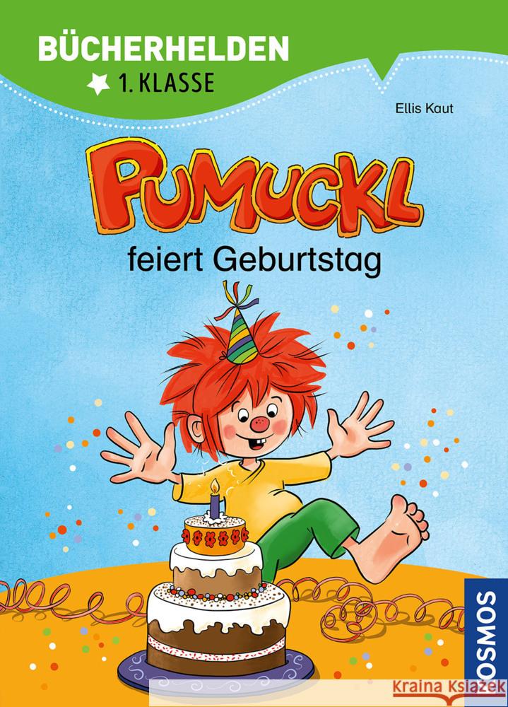 Pumuckl feiert Geburtstag Kaut, Ellis; Leistenschneider, Uli 9783440167717 Kosmos (Franckh-Kosmos) - książka