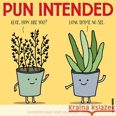 Pun Intended 2026 12 X 12 Wall Calendar Willow Creek Press 9781549252518 Wlcp - książka