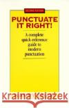 Punctuate It Right Shaw, Harry 9780064610452 HarperCollins Publishers