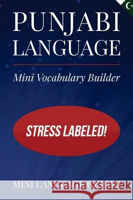 Punjabi Language Mini Vocabulary Builder: Stress Labeled! Mini Languag 9781544718040 Createspace Independent Publishing Platform - książka