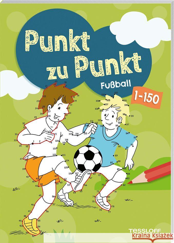 Punkt zu Punkt. Fußball. 1 bis 150  9783788646547 Tessloff Verlag Ragnar Tessloff GmbH & Co. KG - książka