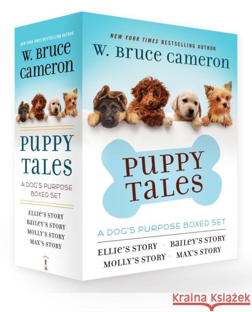 Puppy Tales: A Dog's Purpose 4-Book Boxed Set: Ellie's Story, Bailey's Story, Molly's Story, Max's Story W. Bruce Cameron 9781250316172 Starscape Books - książka