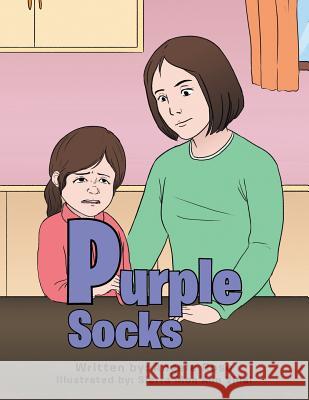 Purple Socks Angele Rose, Sierra Mon Ann Vidal 9781984524324 Xlibris Us - książka