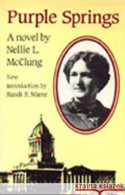 Purple Springs Nellie L. McClung 9780802068644 University of Toronto Press - książka