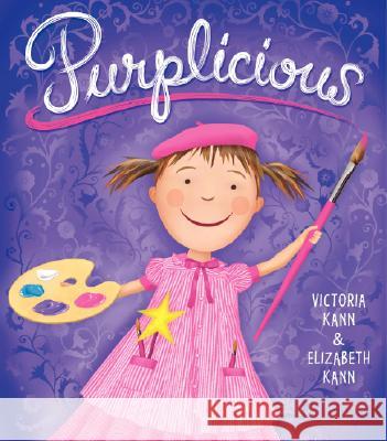 Purplicious Elizabeth Kann Victoria Kann Victoria Kann 9780061244056 HarperCollins - książka