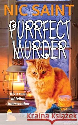 Purrfect Murder Nic Saint, Mark Beech, Mark Beech 9789464446005 Puss in Books - książka