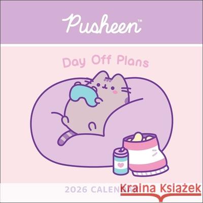 Pusheen 2026 Mini Wall Calendar Claire Belton 9781524899950 Andrews McMeel Publishing - książka