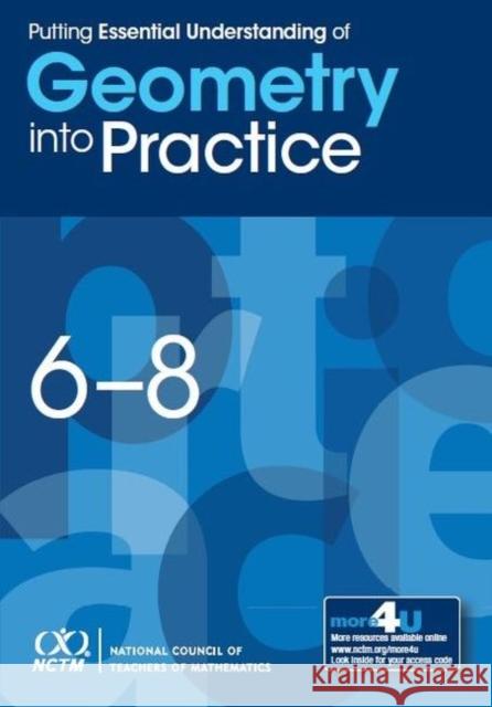 Putting Essential Understanding of Geometry into Practice in Grades 6-8 Terry Crites Barbara J. Dougherty Hannah Slovin 9780873537346 National Council of Teachers of Mathematics,U - książka