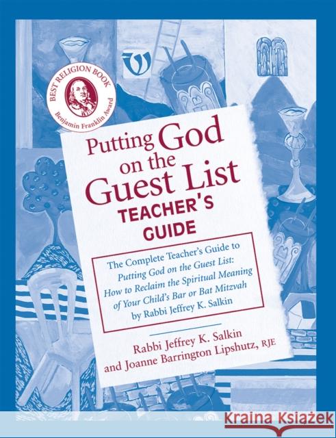 Putting God on the Guest List Teacher's Guide Joanne Barrington Lipshutz Jeffrey K. Salkin 9781580232265 Jewish Lights Publishing - książka