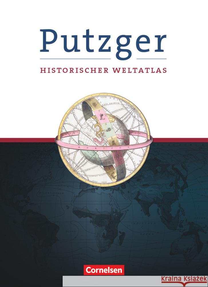 Putzger - Historischer Weltatlas - (105. Auflage) Erweiterte Ausgabe - Atlas mit Register  9783060658503 Cornelsen Verlag - książka