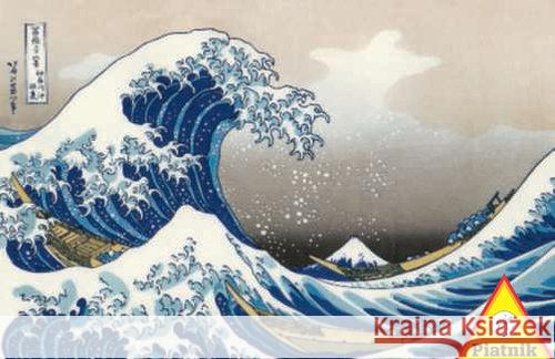 Puzzle 1000 - Hokusai, Wielka Fala PIATNIK Mary Kathryn Pearce Katsushika Hokusai 9001890569845 Piatnik - książka