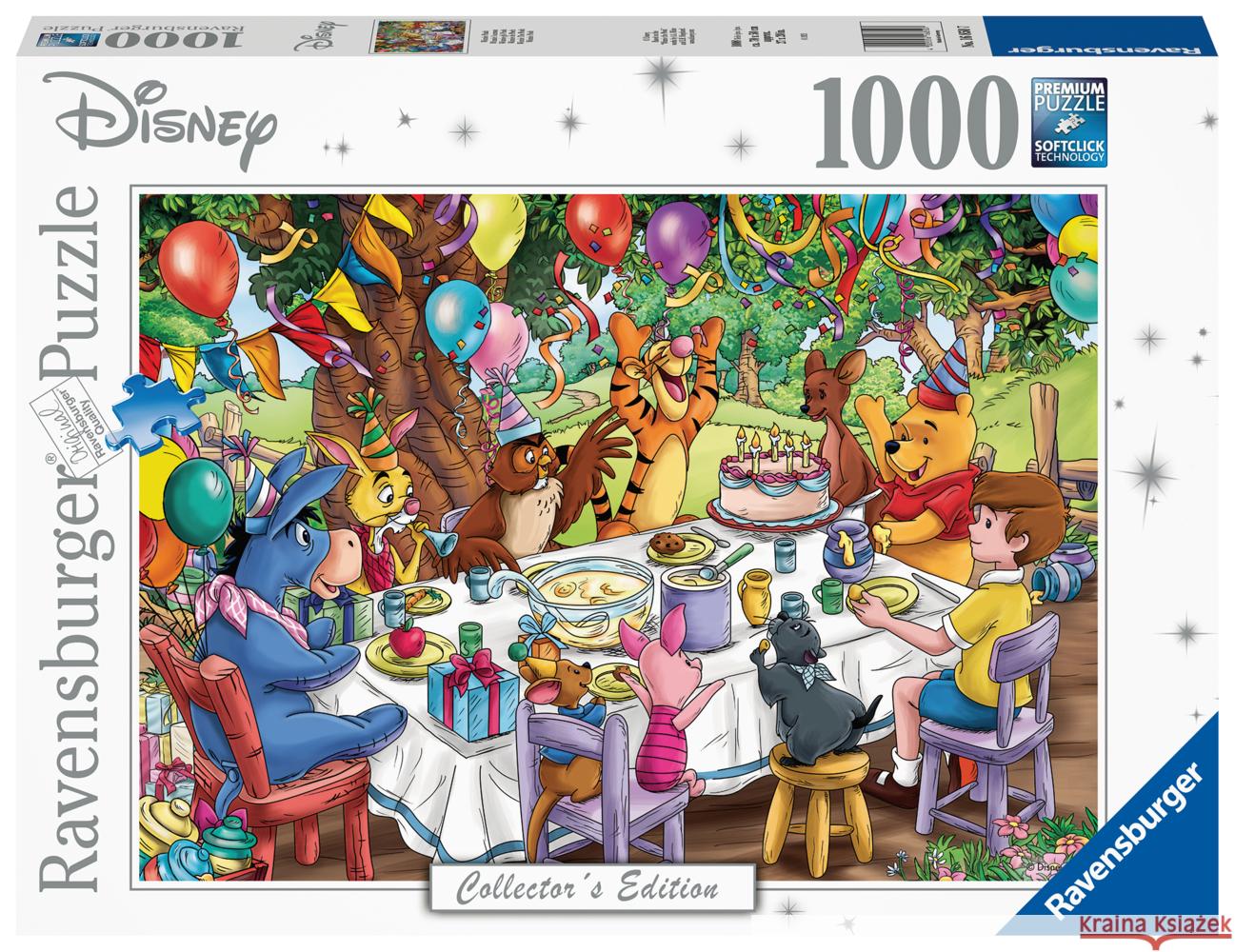 Puzzle 1000 Disney Classics Kubuś Puchatek Ravensburger 4005556168507 Ravensburger Verlag - książka
