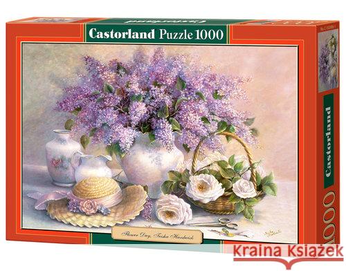 Puzzle 1000 Kwiaty i kapelusz CASTOR  5904438102006 Castor - książka