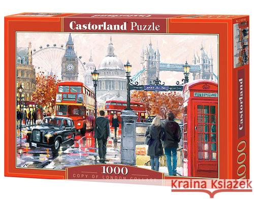 Puzzle 1000 London Collage CASTOR  5904438103140 Castor - książka