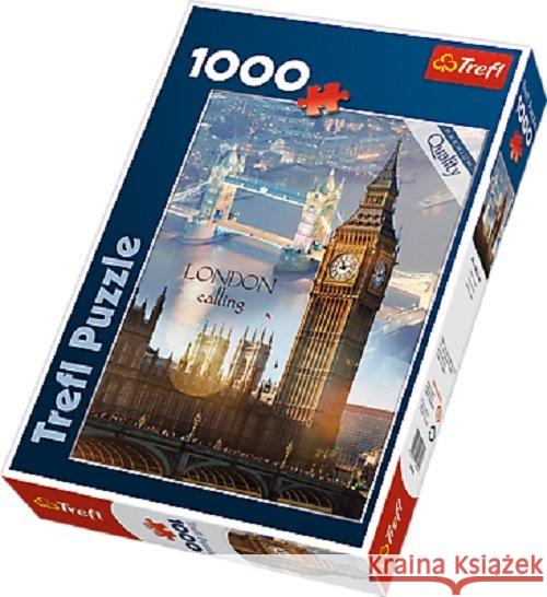 Puzzle 1000 Londyn o świcie TREFL Trefl 5900511103953 Trefl - książka